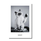 Monochrome Custom Pet Portrait Artelo