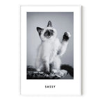 Monochrome Custom Pet Portrait Artelo