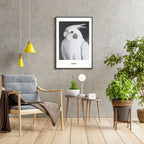 Monochrome Custom Pet Portrait Artelo