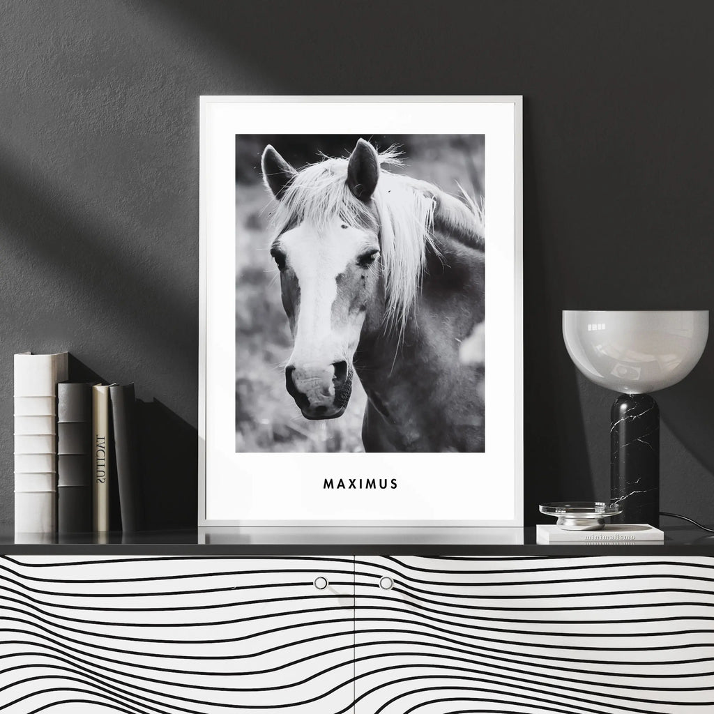 Monochrome Custom Pet Portrait Artelo