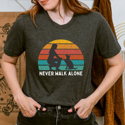 Never Walk Alone Dog Tee