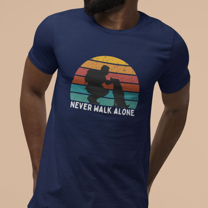 Never Walk Alone Dog Tee