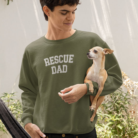 Rescue Dad Embroidered Sweatshirt