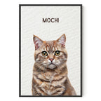 Modern Custom Pet Portrait - Texture Limited Edition Artelo