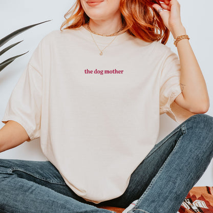 The Dog Mother Embroidered Tee