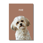 Modern Custom Pet Portrait Artelo