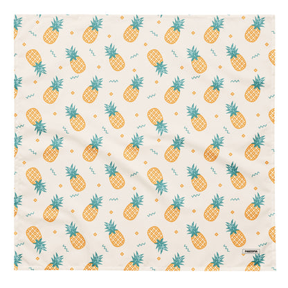 Tropical Pineapple Dog Bandana