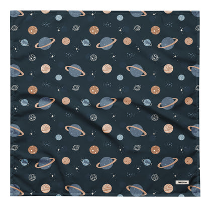 Midnight Planets Dog Bandana