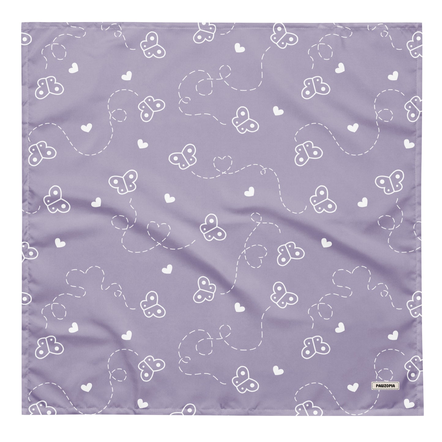 Butterfly Heart Dog Bandana