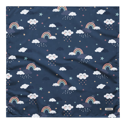 Night Rainbows Dog Bandana