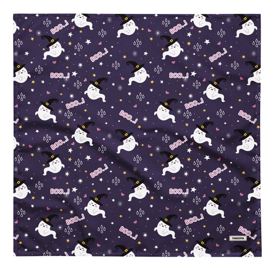 Boo Ghost Dog Bandana