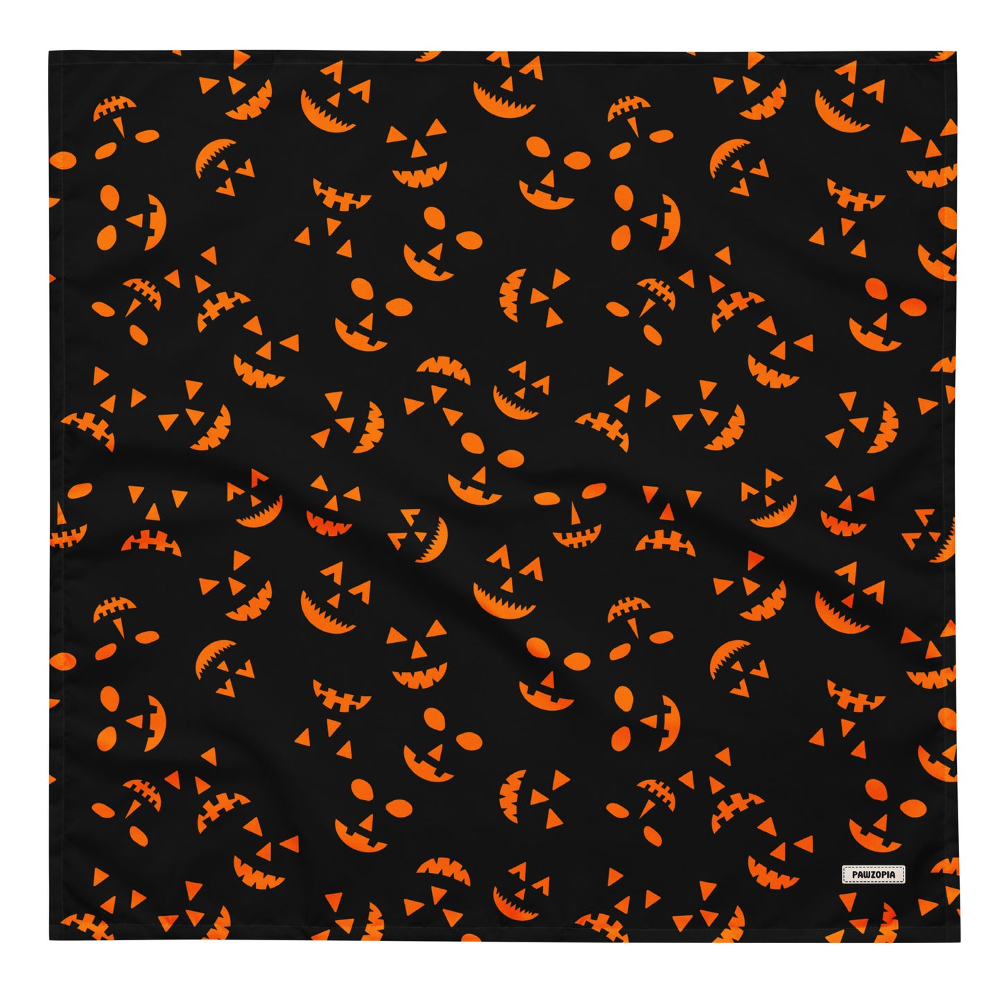 Spooky Face Dog Bandana