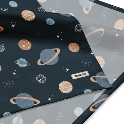 Midnight Planets Dog Bandana