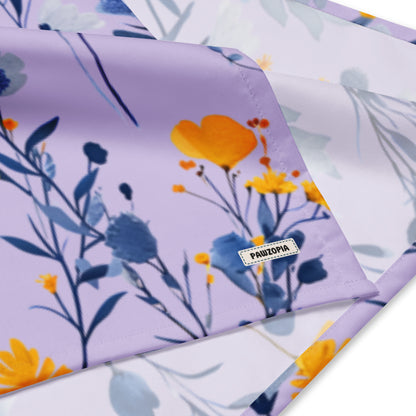 French Wildflowers Dog Bandana