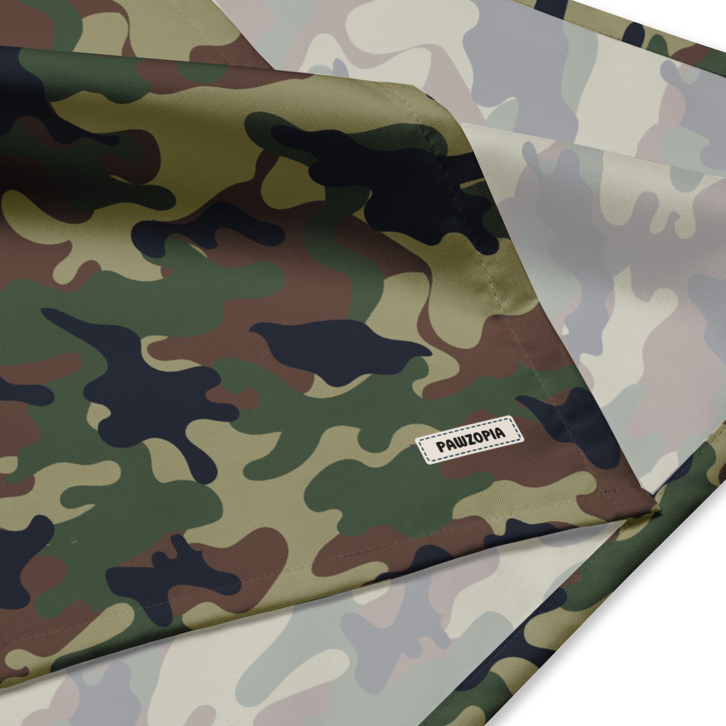 Military Camo Dog Bandana