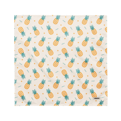 Tropical Pineapple Dog Bandana