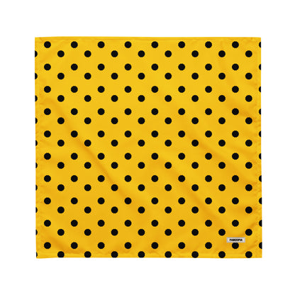 Bumblebee Dots Dog Bandana