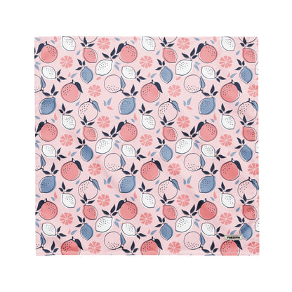 Refreshing Pink Limes Dog Bandana