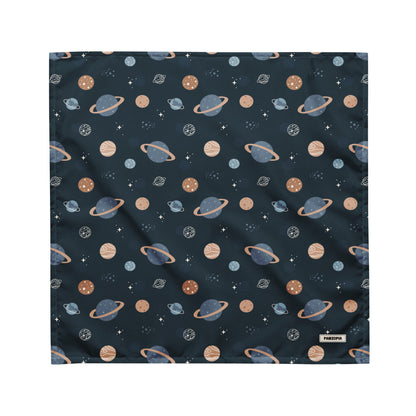 Midnight Planets Dog Bandana