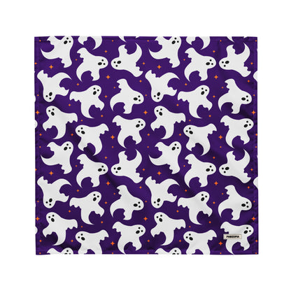 Purple Ghost Dog Bandana