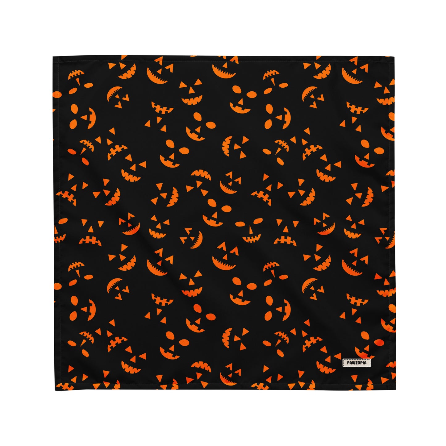 Spooky Face Dog Bandana