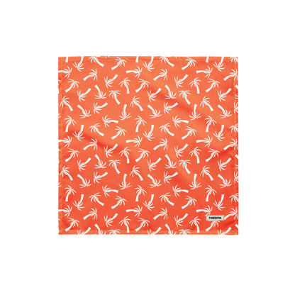 Orange Palm Tree Dog Bandana