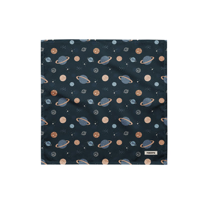 Midnight Planets Dog Bandana