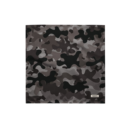 Black and Gray Camo Dog Bandana