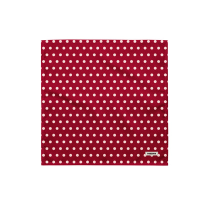 Red Polka Dog Bandana