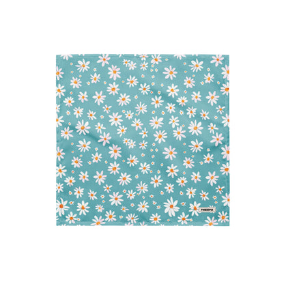 Blue Daisy Dog Bandana