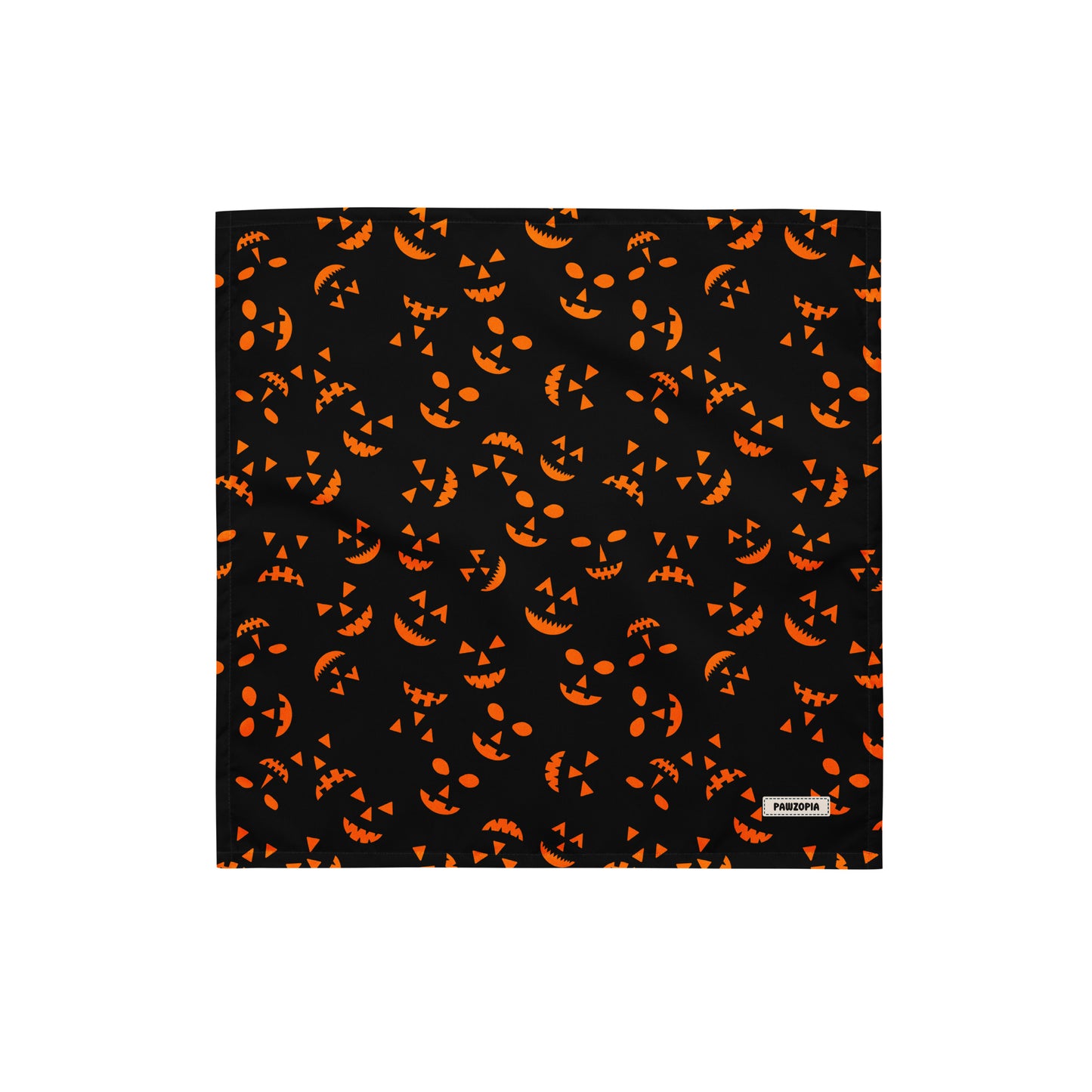 Spooky Face Dog Bandana