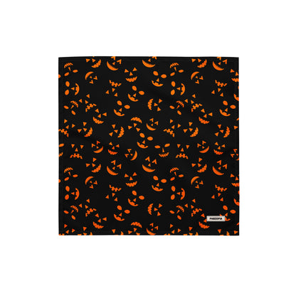 Spooky Face Dog Bandana