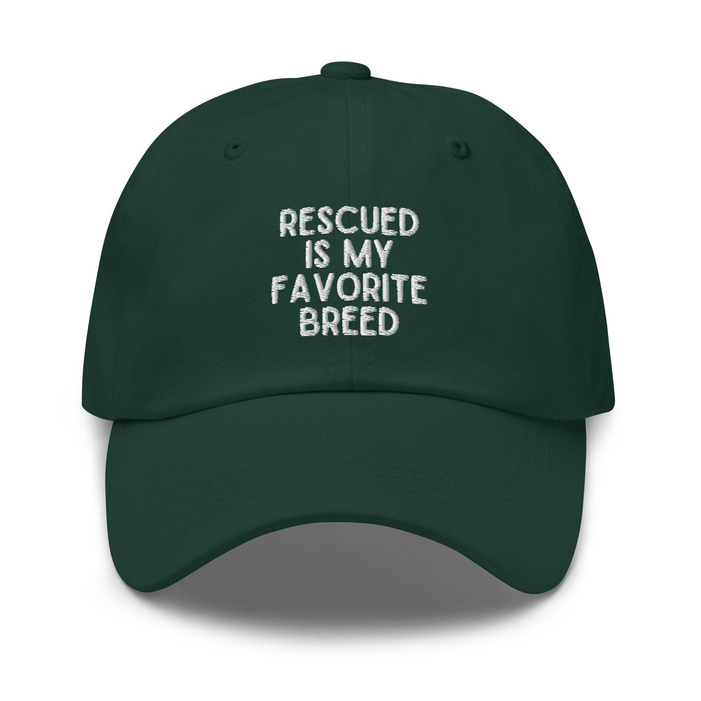 Rescued is My Favorite Breed Hat