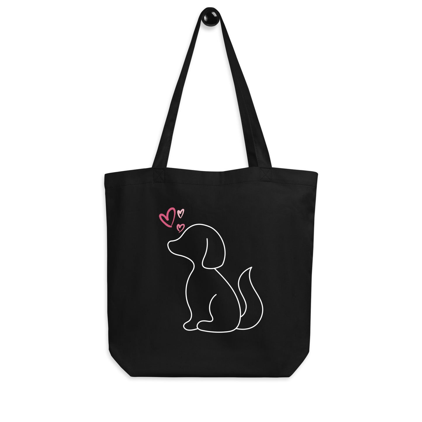 Te Amo Dog Doodle Tote