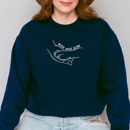 Paw & Parent Love Embroidered Sweatshirt