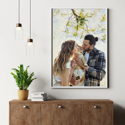 Oil Painting Custom Family Art