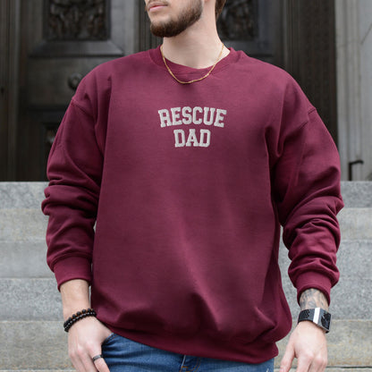 Rescue Dad Embroidered Sweatshirt