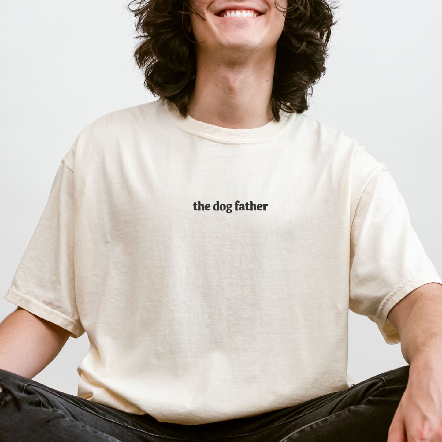 The Dog Father Embroidered Tee