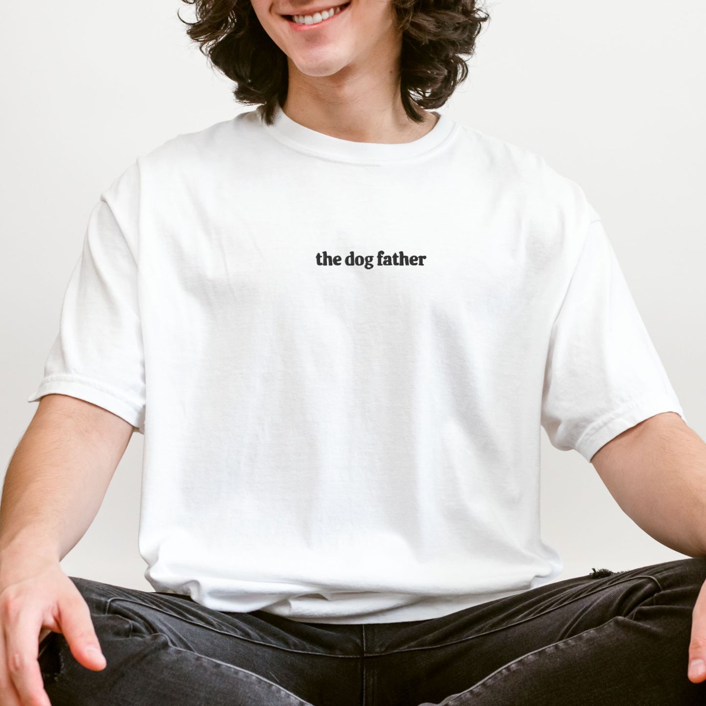 The Dog Father Embroidered Tee