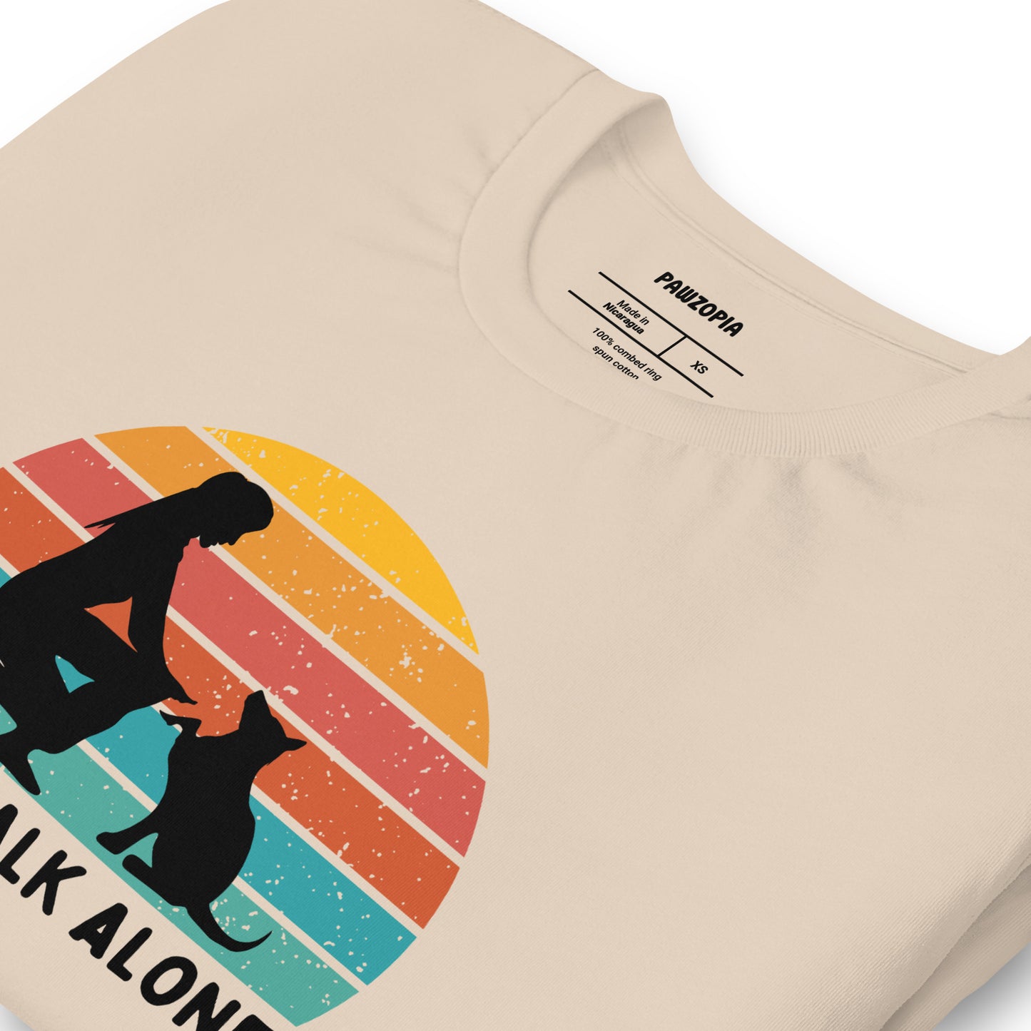 Never Walk Alone Dog Tee