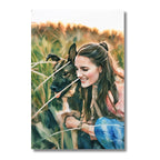 Watercolor Custom Family Art Artelo