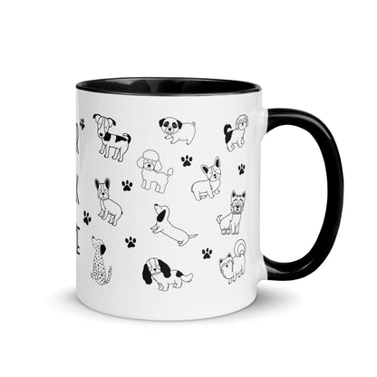 Never Walk Alone Dog Doodle Mug