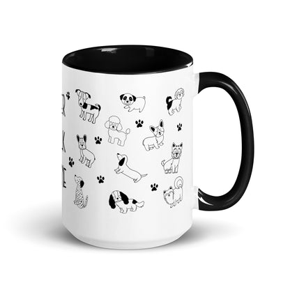 Never Walk Alone Dog Doodle Mug