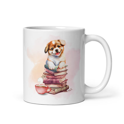 Books, Coffee & Dogs Mug