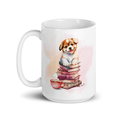 Books, Coffee & Dogs Mug