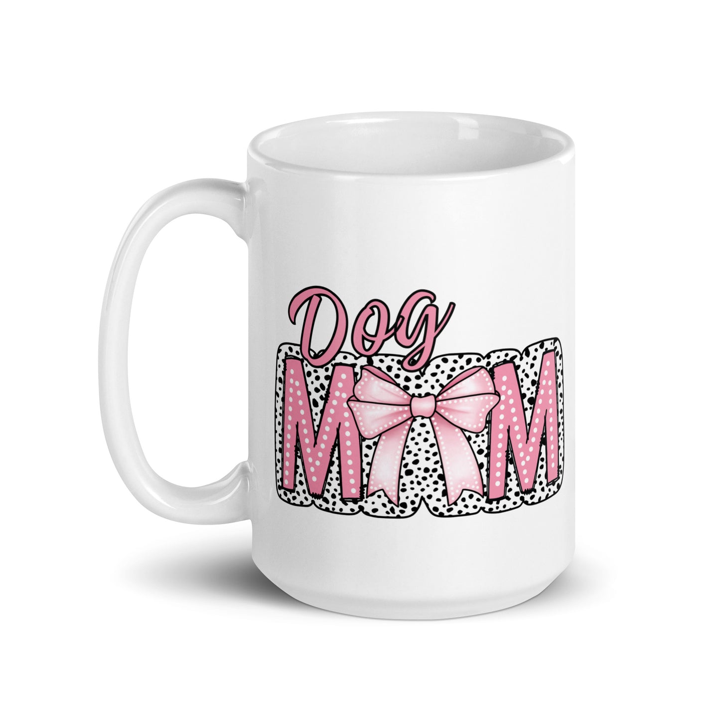 Dog Mom White Mug