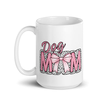 Dog Mom White Mug